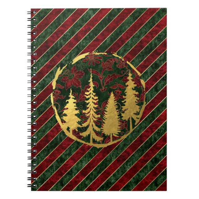 Carnets d'écriture de la forêt de Noël (Devant)