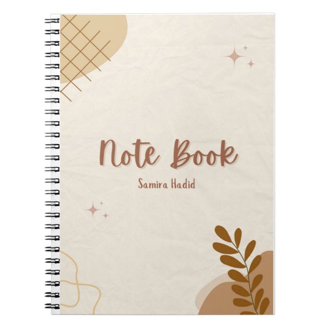 Carnets et journaux (Devant)