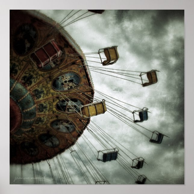 Carnival Ride 1 Poster Carré (Devant)