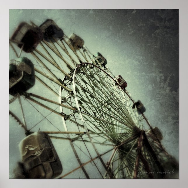 Carnival Ride 4 Poster Carré Imprimer (Devant)