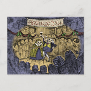 Carol de Noël : Boule Fezziwig - Carte de vacances