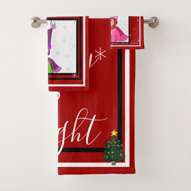 Caroleurs de Noël Snowflakes (En situation)