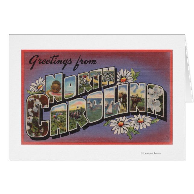 Carolina du NordScènes de grandes lettres (Devant horizontal)