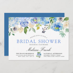 Carolina  Invitation à la douche nuptiale