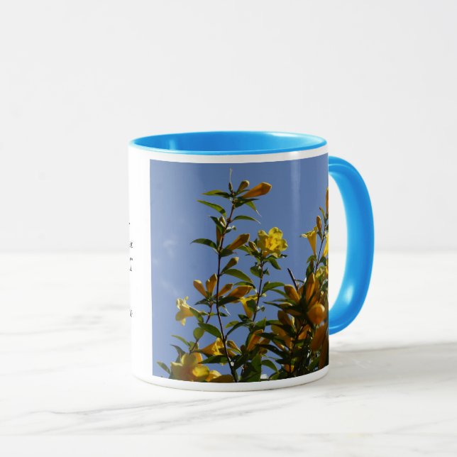 Carolina Jasmine Ringer Mug (Devant droit)