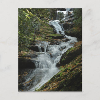 Carolina Mountain Waterfall Photo Carte postale 2