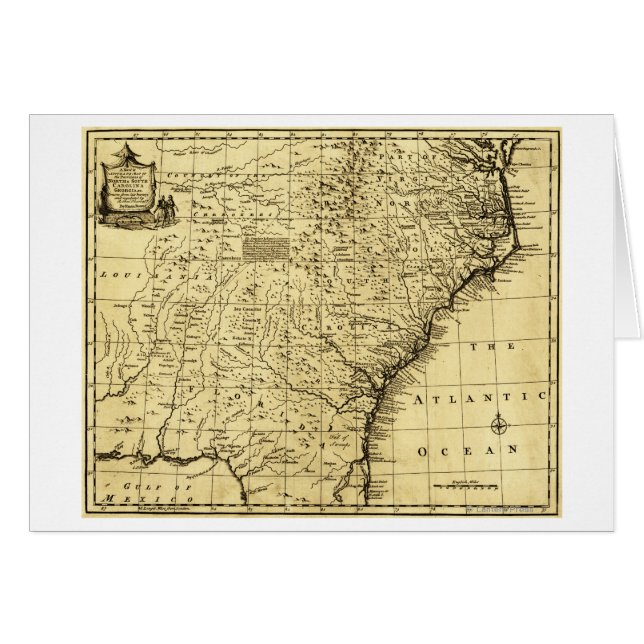 Caroline du Nord et du Sud & Géorgie - Panoramique (Devant horizontal)