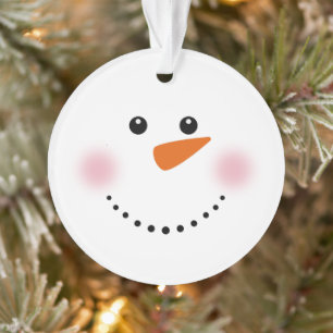 Carotte mignonne Nez Snowman