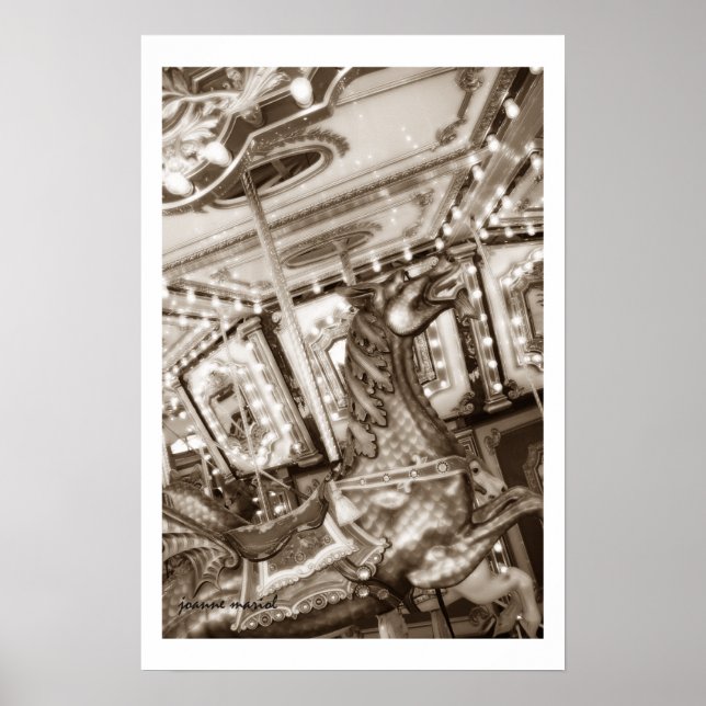 Carousel 17 Poster Print (Devant)
