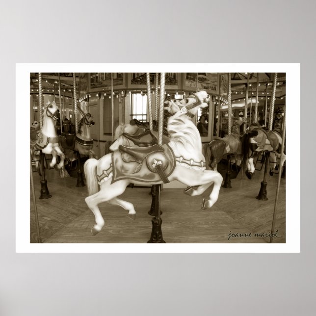 Carousel 41 Poster Print (Devant)