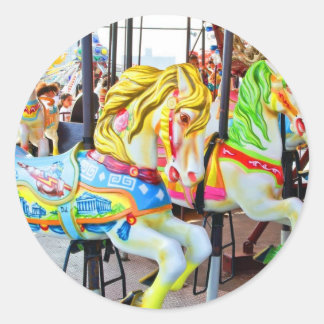 Carousel - Coney Island, autocollant NYC