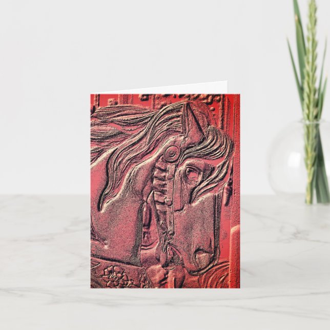 Carousel Horse Art  (Devant)