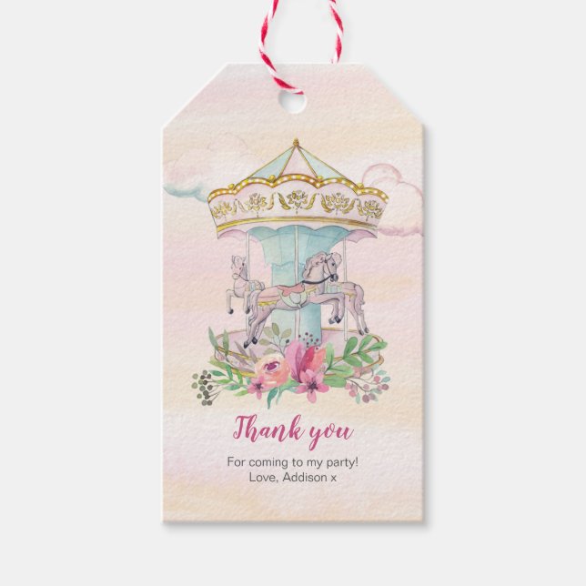 Carousel merci pour les étiquettes (Devant)