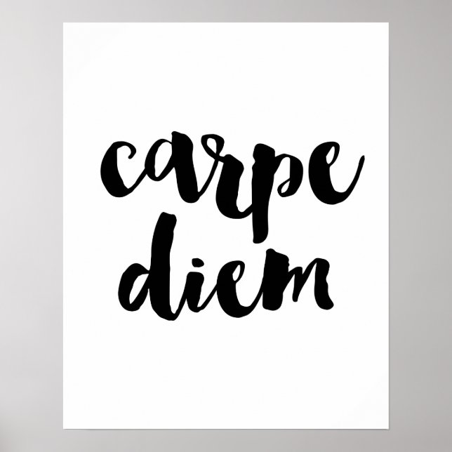 Carpe Diem Poster (Devant)