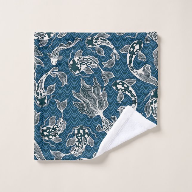 Carpe Koï Japonaise (Gant de toilette)
