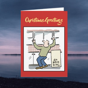 Carpenter ou Joindre Carte de Noël