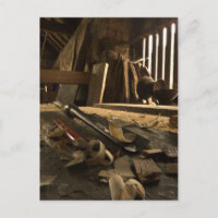Carpenters Busy Workshop Carte postale