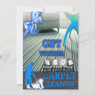Carpet Cleaning Service Gift Voucher