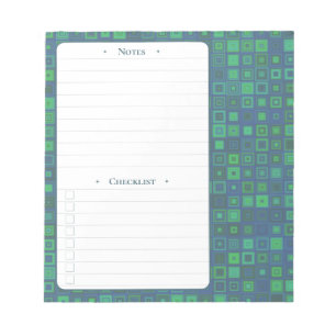carré 2D Notes quotidiennes et Bloc-notes de lis