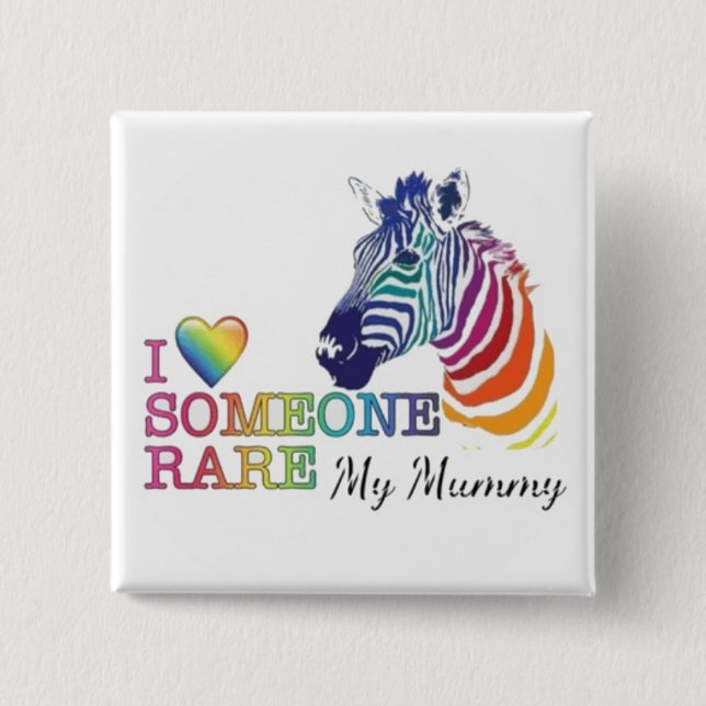 Carré 5 Cm Badge 2" - MUMMY (Devant)