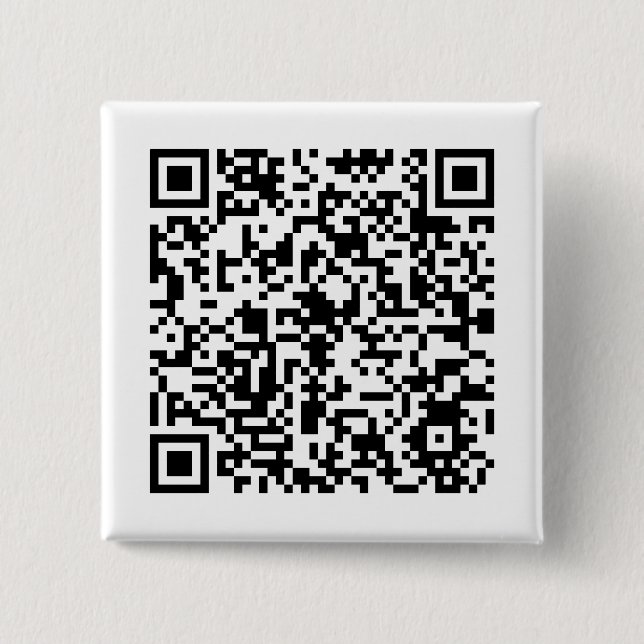 Carré 5 Cm Badge de code QR (Devant)