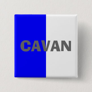 Carré 5 Cm Badge Drapeau Du Comté De Cavan