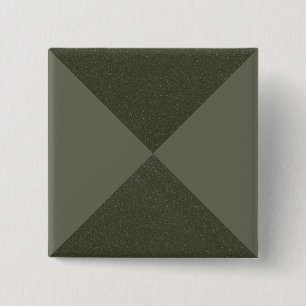 Carré 5 Cm Badge géométrique vert mousse personnalisée