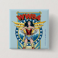WW84 | Retro Comic Wonder Woman Badge de caractère