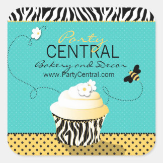 Carré Anniversaire Bee Business Sticker 2