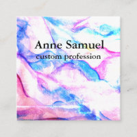 Aquarelle Art moderne Carte de visite