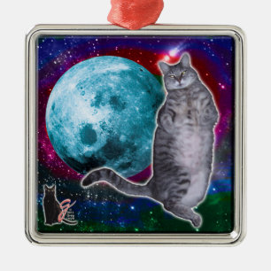 Carré Argenté Ornement Bosco Danseur Lunaire