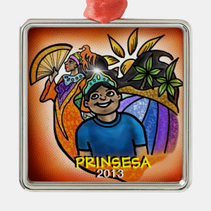 Carré Argenté Ornement de couverture de livre