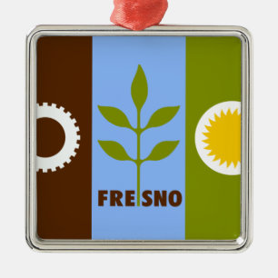Carré Argenté Ornement de Fresno Californie