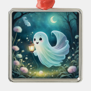 Carré Argenté Ornement déplaisant Ghost