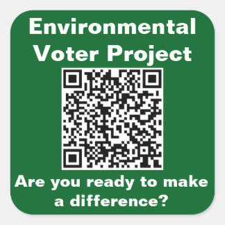 Carré, autocollant de 3 pouces; six en feuille