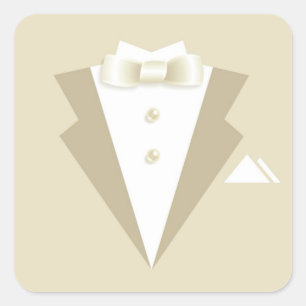 Carré Bachelor Party costume Sticker