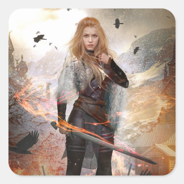 Carré Bloodmark Epic Imaginaire Art Sticker (Devant)