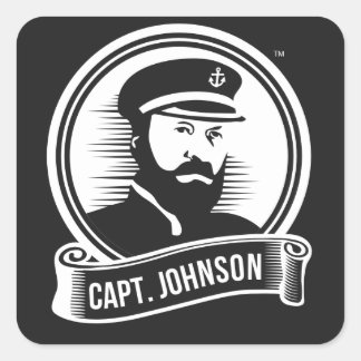 Carré Capt Johnson Sticker