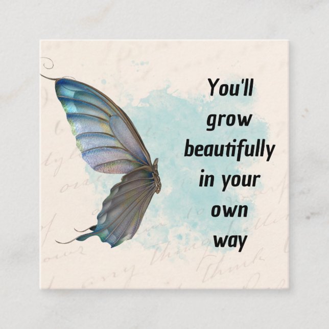 Carré Carte de visite (Devant)