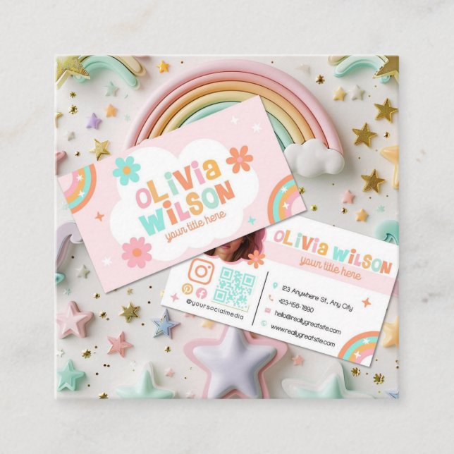 Carré Carte de visite (Devant)