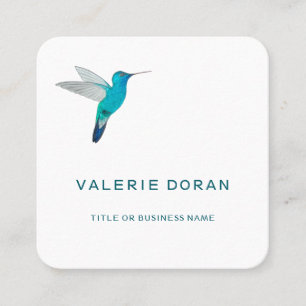 Carré Carte de visite Colibri