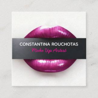 Carré Carte de Visite d'Artiste Maquilleur