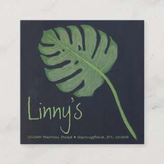 Carré, Carte de visite de 2,5 po x 2,5 po