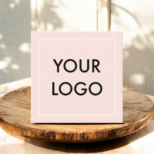 Carré Carte de visite de logo professionnel minimaliste