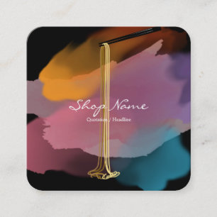 Carré Carte de visite de magasin de nouilles