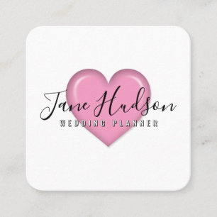 Carré Carte de visite élégante simple minimaliste modifi