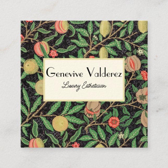 Carré Carte de visite Esthétique, Coiffeur, Coiffeur (Devant)