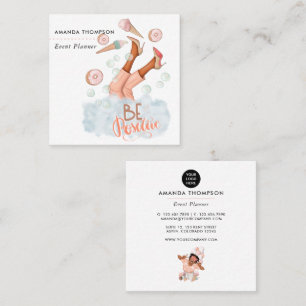 Carré Carte de visite professionnelle Event Planner Squa