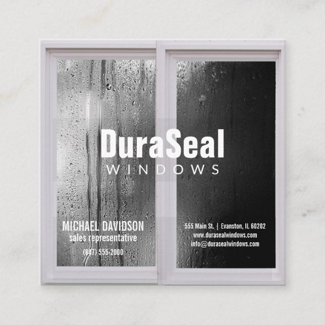 Carré carte de visite windows (Devant)