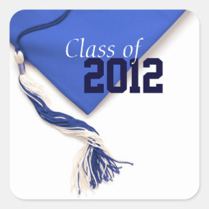 Carré Classe bleue de Sticker 2012
